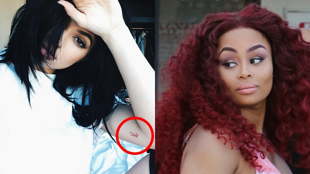 Ideas Kylie Jenner Copies Blac Chyna With New Tyga - Kylie Jenner Tattoo Rose , HD Wallpaper & Backgrounds
