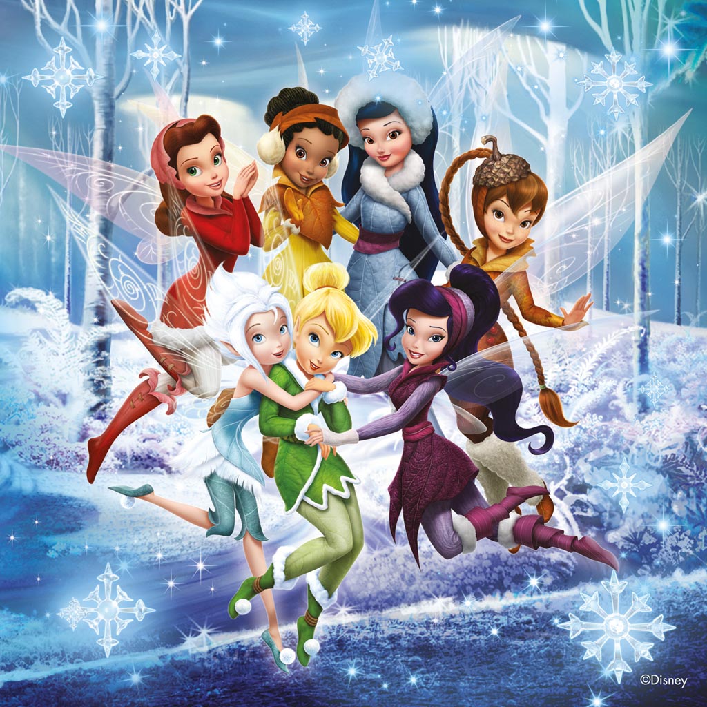 Disney Fairies Photo - Tinkerbell And Friends Winter , HD Wallpaper & Backgrounds