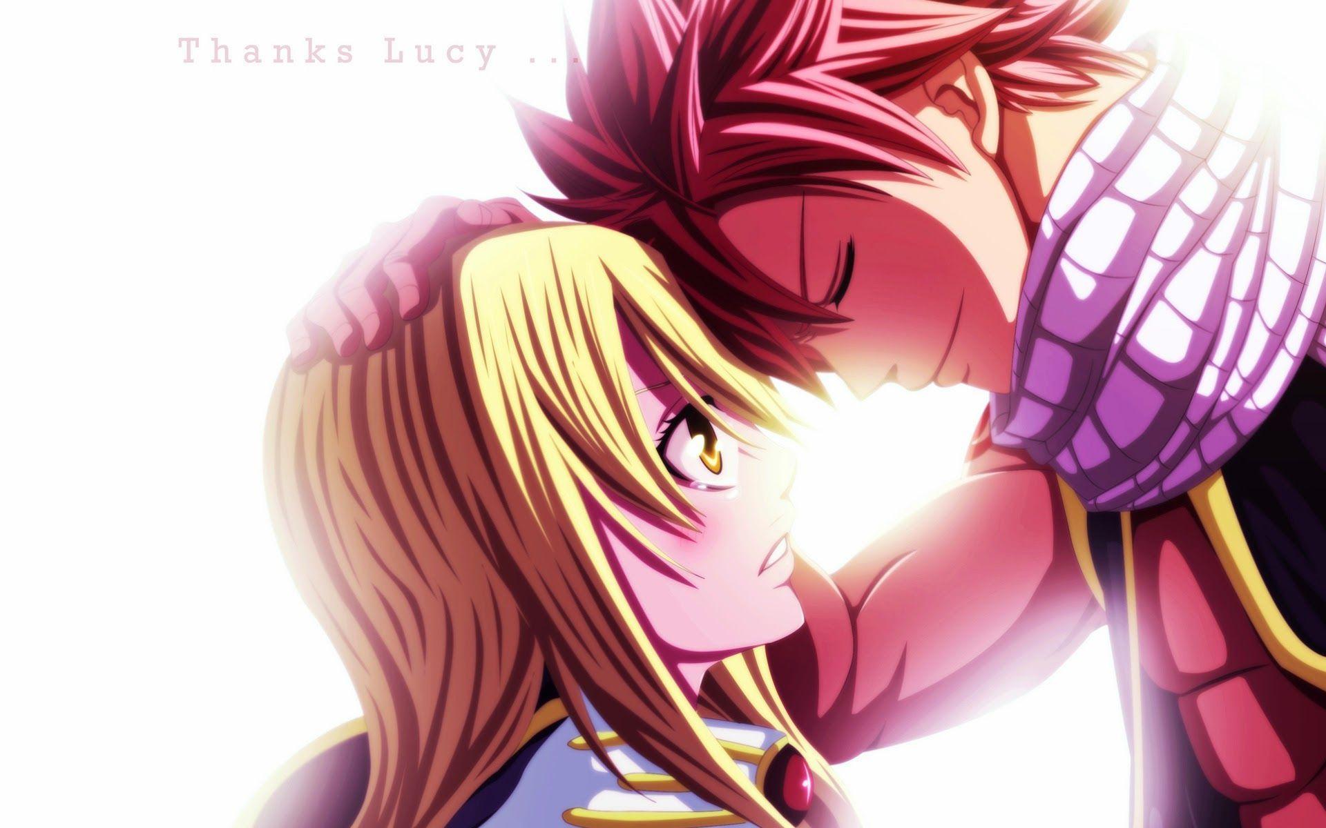 Natsu And Lucy Wallpaper - Lucy Heartfilia Fairy Tail Natsu Anime , HD Wallpaper & Backgrounds