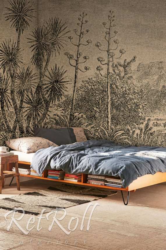 Removable Wallpaper, Repositionable, Mexico, Sunny, - Urban Outfitters Bed , HD Wallpaper & Backgrounds