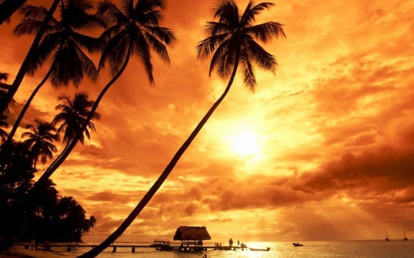 Bali Kuta Beach Wallpapers - Sunset Beach Bali Hd , HD Wallpaper & Backgrounds
