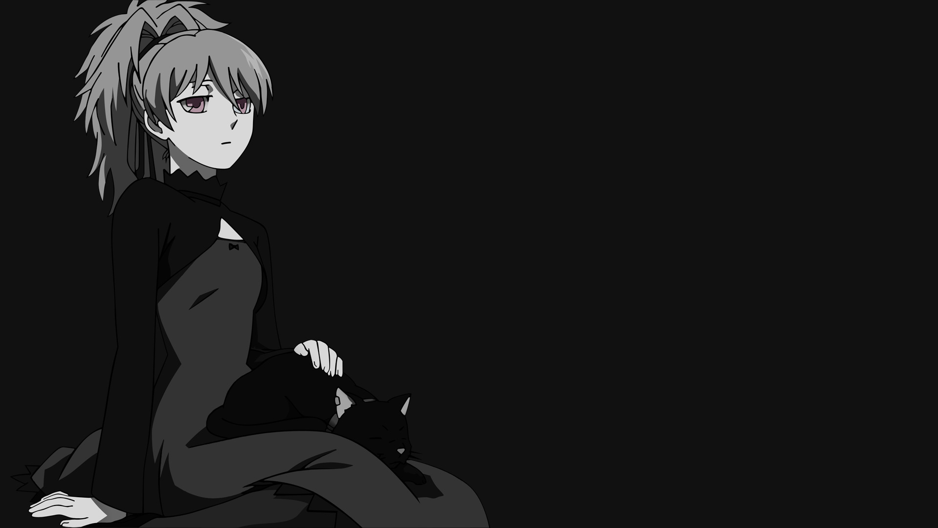 Anime Anime Girls Darker Than Black Yin Mao Wallpaper - Darker Than Black Wallpaper Girl , HD Wallpaper & Backgrounds