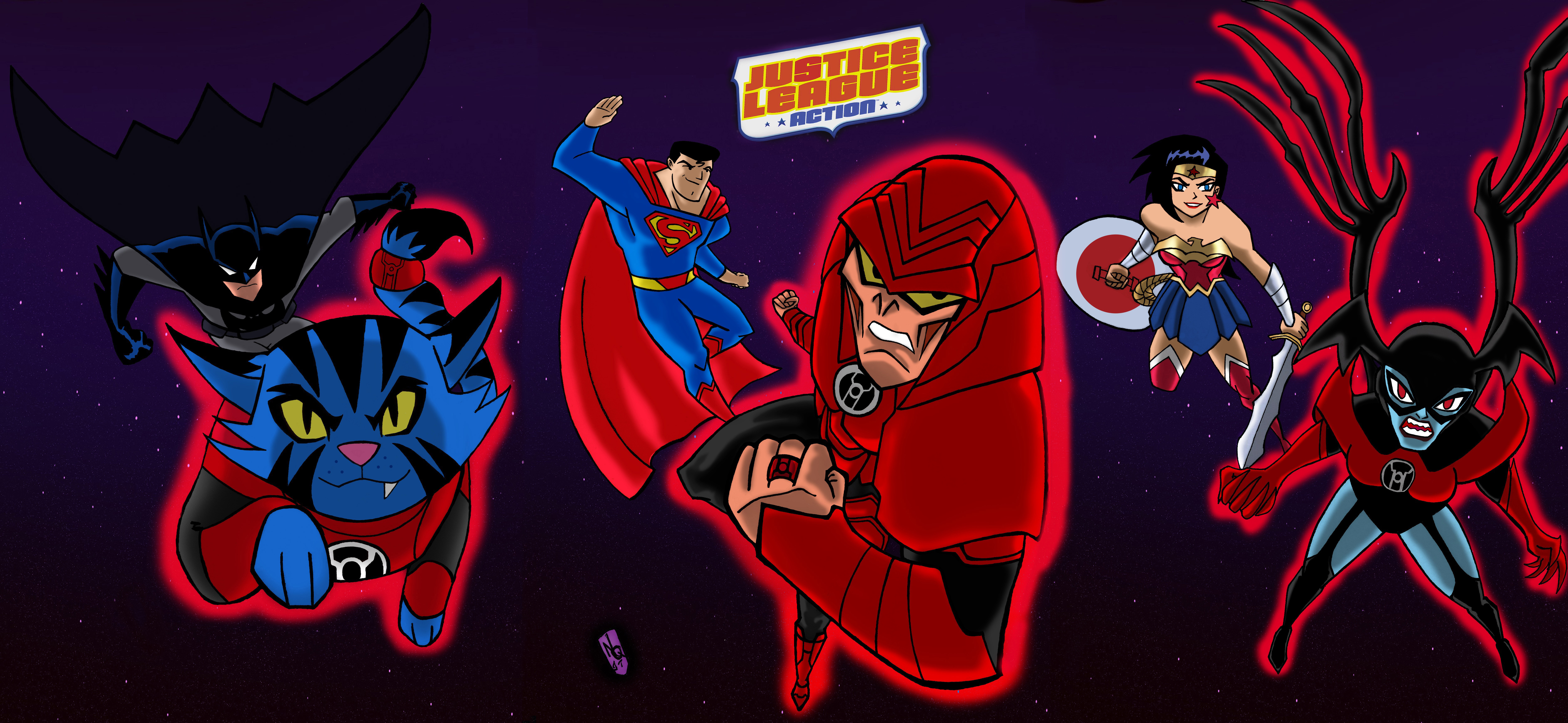 Justice League Action Best Wallpaper - Justice League Action Comic , HD Wallpaper & Backgrounds