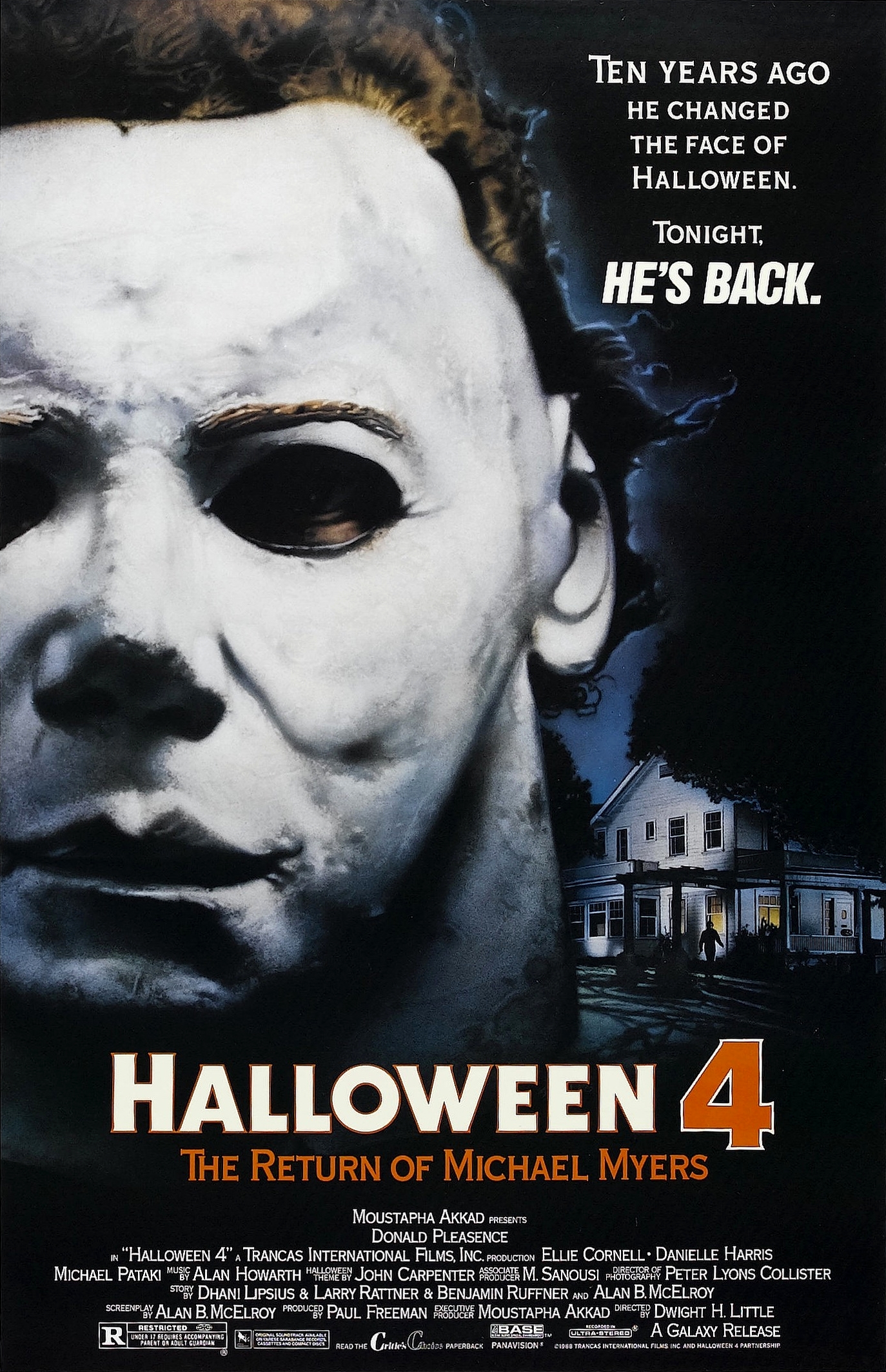 Halloween 4 The Return Of Michael Myers Poster , HD Wallpaper & Backgrounds