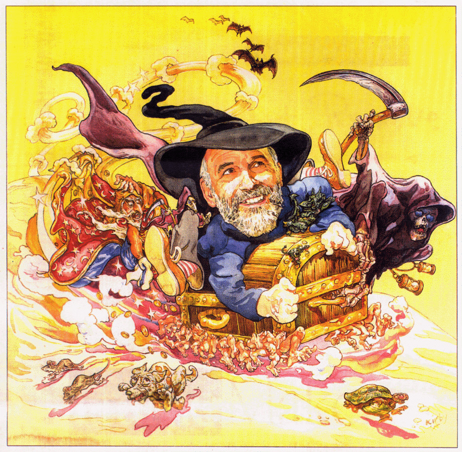 Sir Terry Pratchett - Josh Kirby Terry Pratchett , HD Wallpaper & Backgrounds