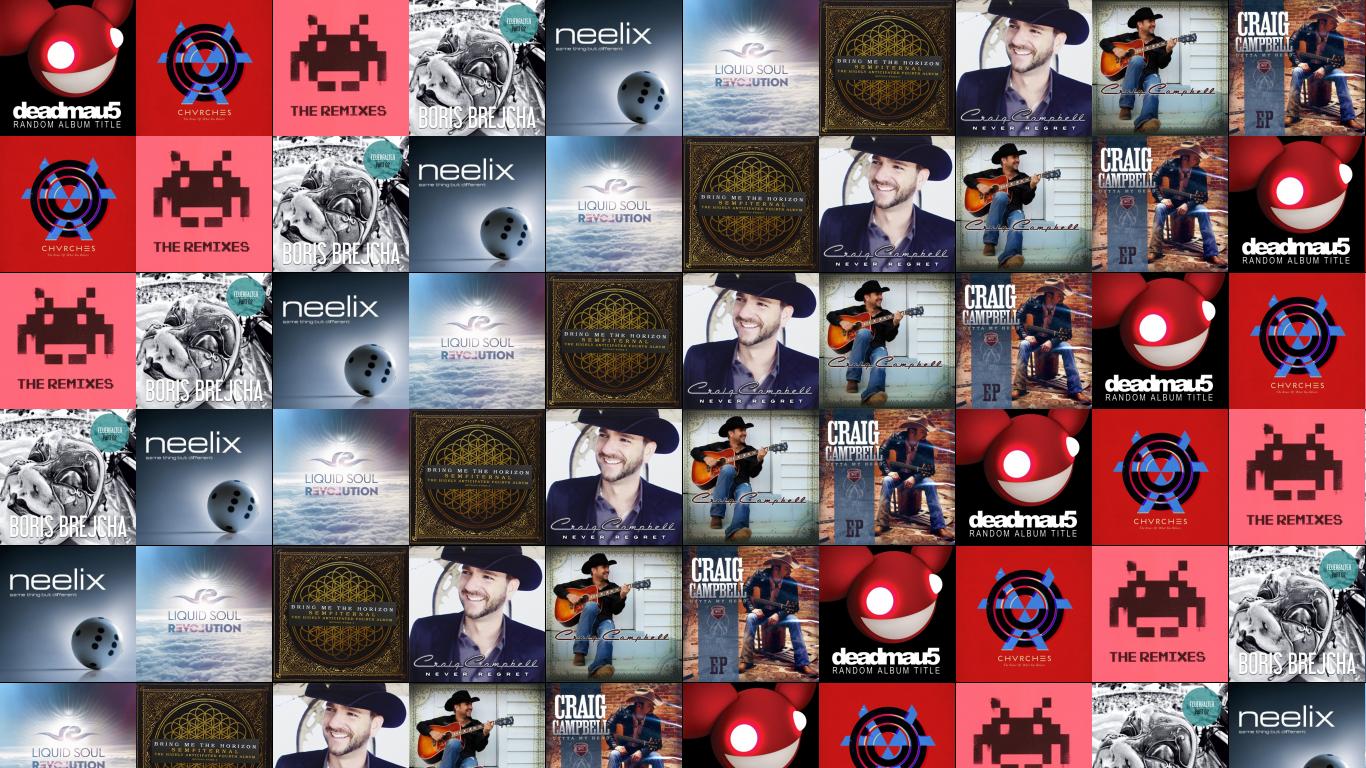 Deadmau5 Random Album Title Chvrches Bones Remixes - Collage , HD Wallpaper & Backgrounds
