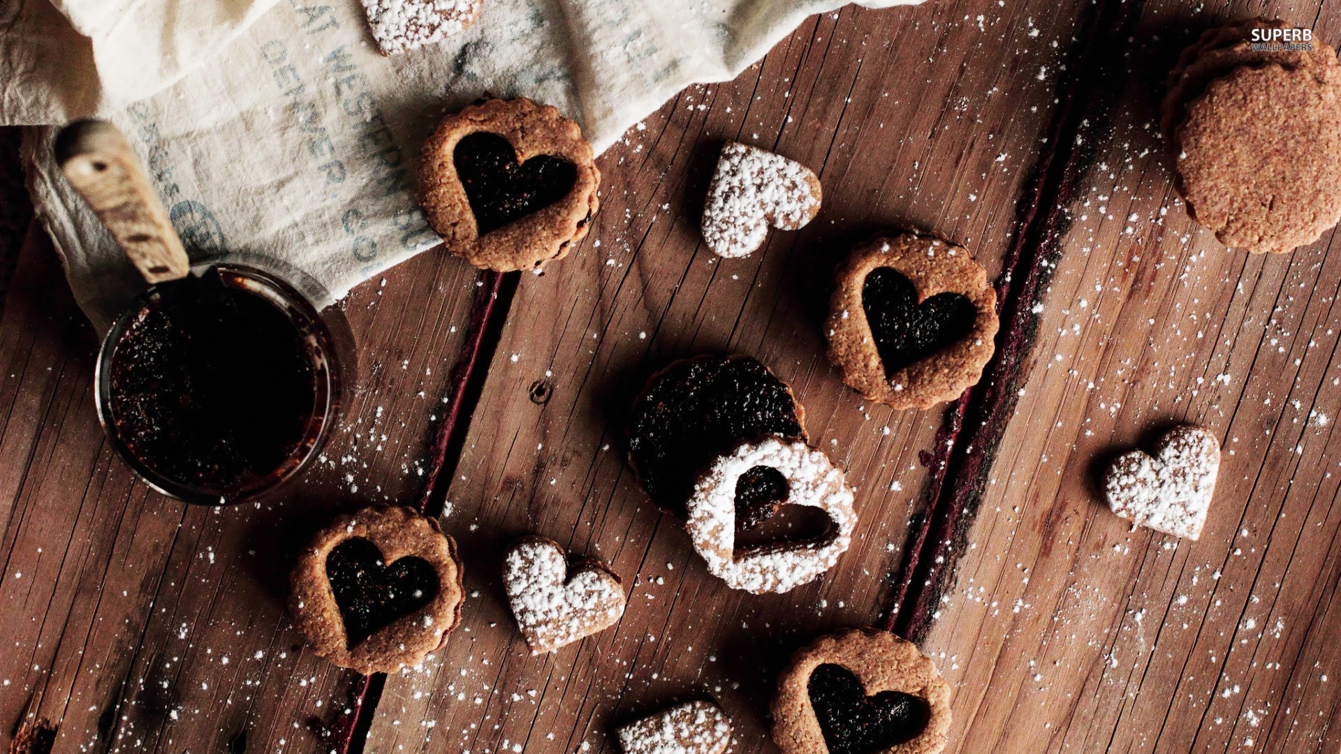 Cookies Wallpaper - Mobile Wallpaper Hd Love , HD Wallpaper & Backgrounds