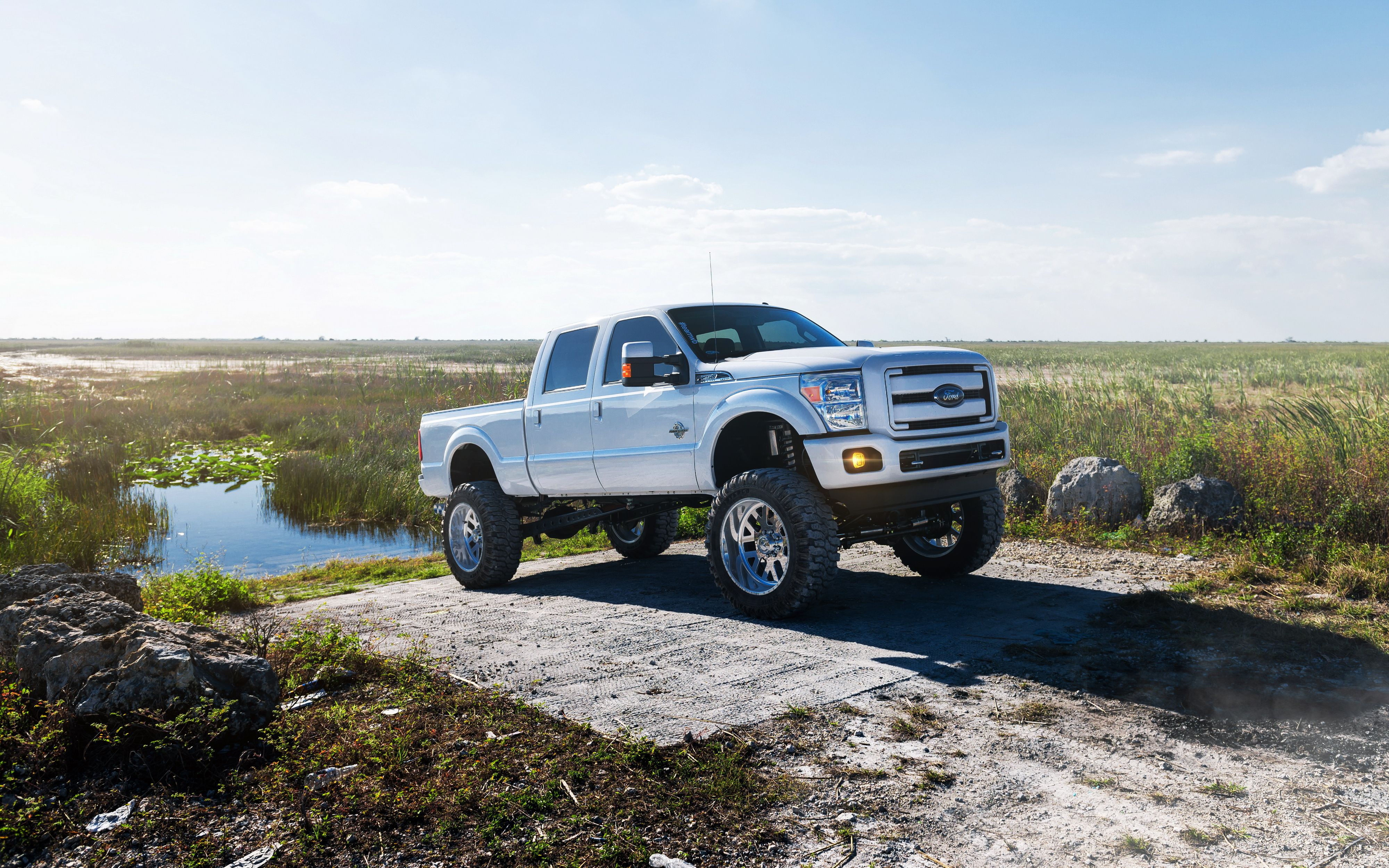 X Ford Truck Wallpapers - 2012 F250 On American Force , HD Wallpaper & Backgrounds