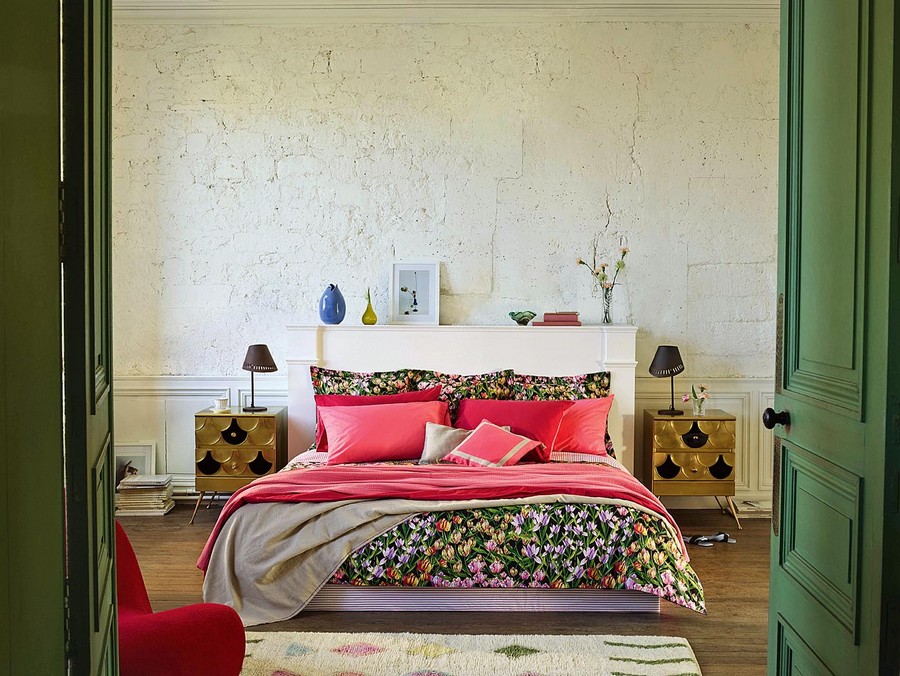 7 1 Set Of Cotton Bed Linen With - Habitación Pequeña Zara Home , HD Wallpaper & Backgrounds