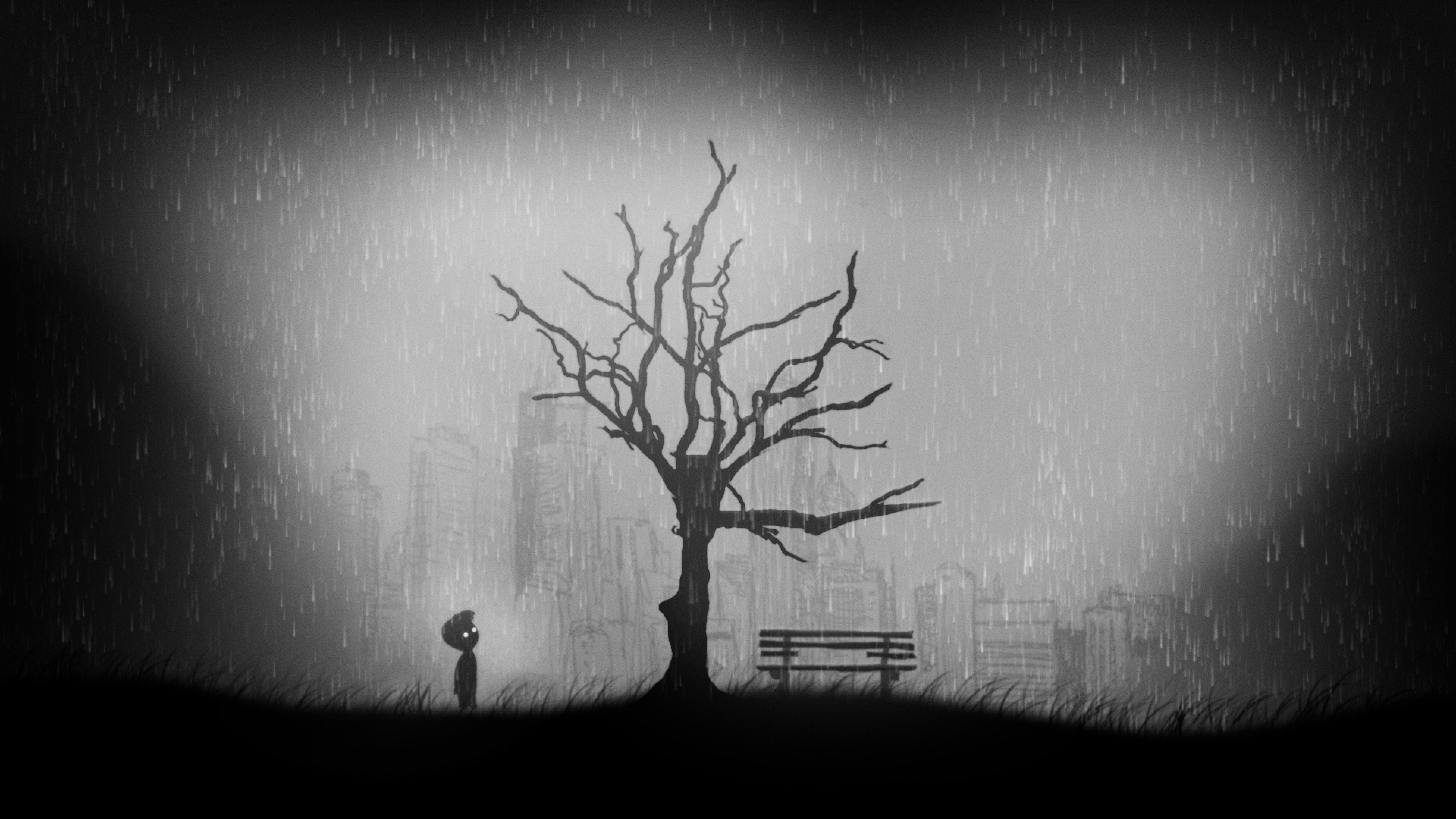 Published On January 21, 2016 - Lonely Black And White , HD Wallpaper & Backgrounds