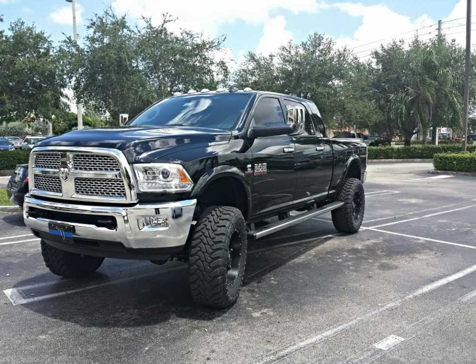 2020 Dodge Cummins Dodge Ram 3500 Dually Lifted With - 2015 Dodge Cummins Black , HD Wallpaper & Backgrounds