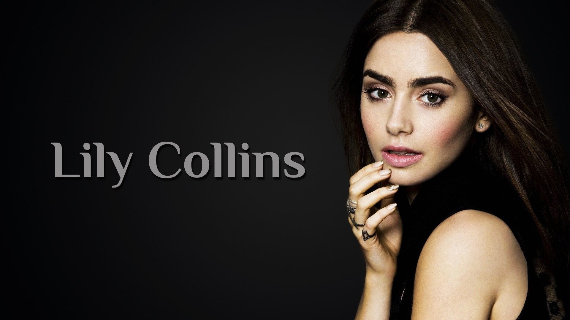 Lily Collins Hd Wallpaper - Lily Collins Facebook Cover , HD Wallpaper & Backgrounds