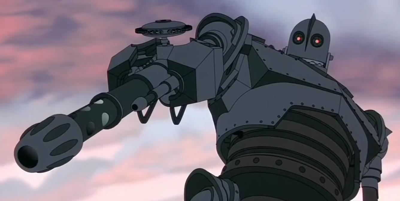 The Iron Giant Remains To This Day One Of The Best - Ready Player One Gigante De Hierro , HD Wallpaper & Backgrounds