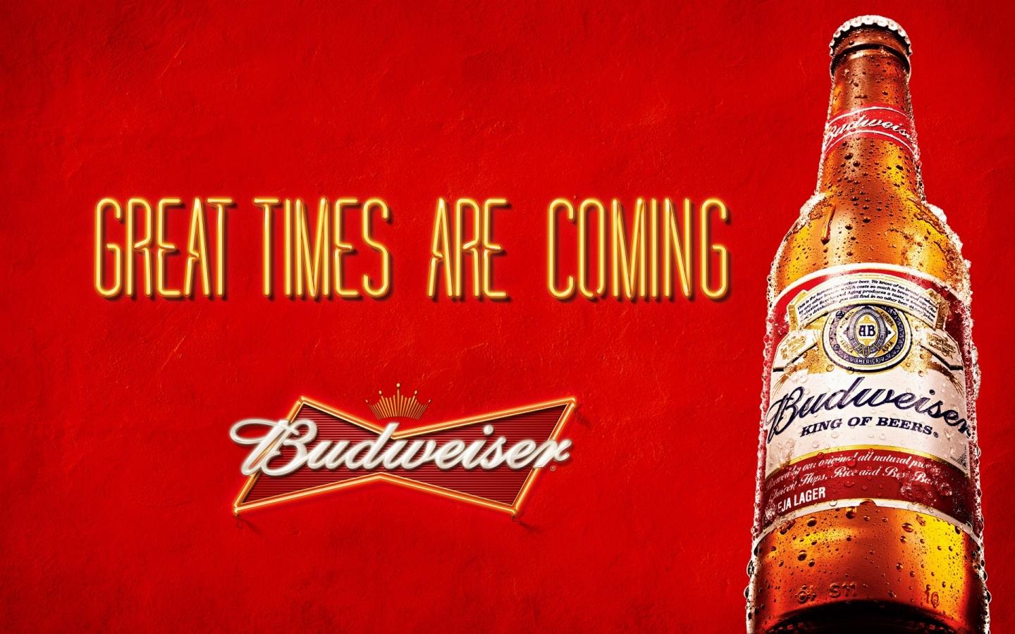 Budweiser Wallpaper - Bud Great Times Are Coming , HD Wallpaper & Backgrounds