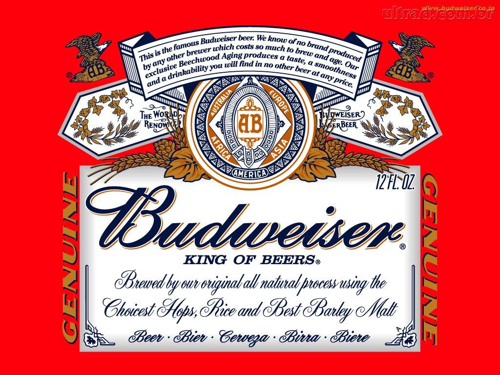 Budweiser - Budweiser Anheuser Busch Logo , HD Wallpaper & Backgrounds