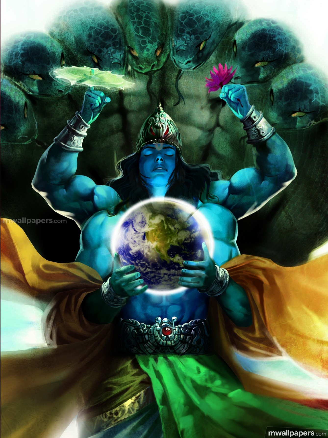 Lord Vishnu Hd Images - Shiva The Legends Of The Immortal , HD Wallpaper & Backgrounds