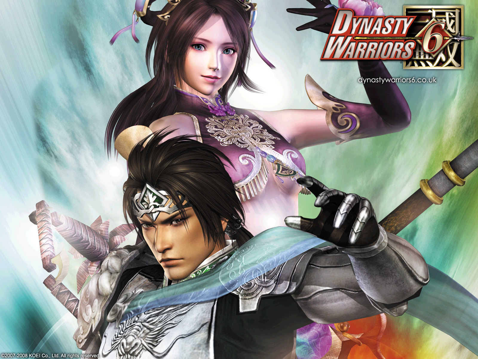 Diao Chan And Zhao Yun - Zhao Yun Dynasty Warriors 6 , HD Wallpaper & Backgrounds