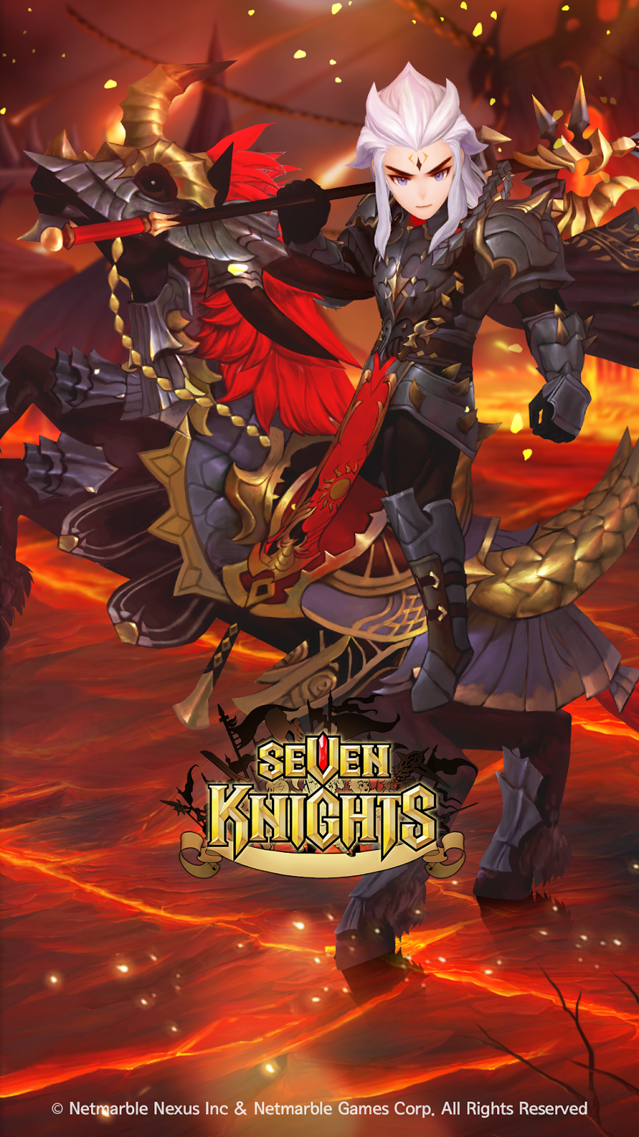 Seven Knights / Lu Bu - Seven Knight , HD Wallpaper & Backgrounds