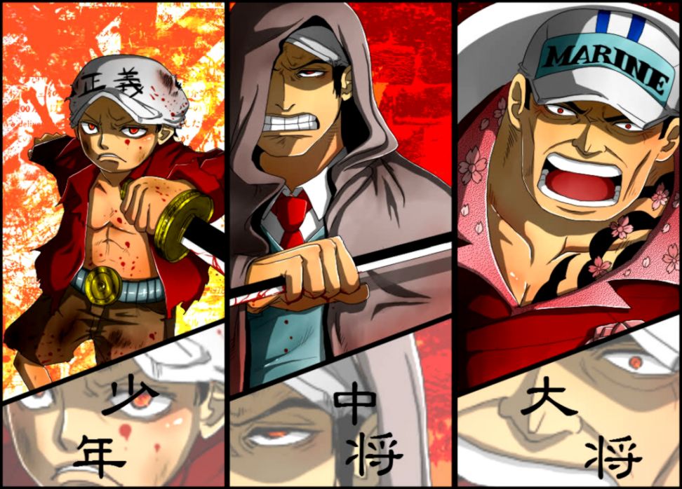 Character Fleet Admiral Sakazuki Part 2 One Piece Onemanga - One Piece Akainu Past , HD Wallpaper & Backgrounds