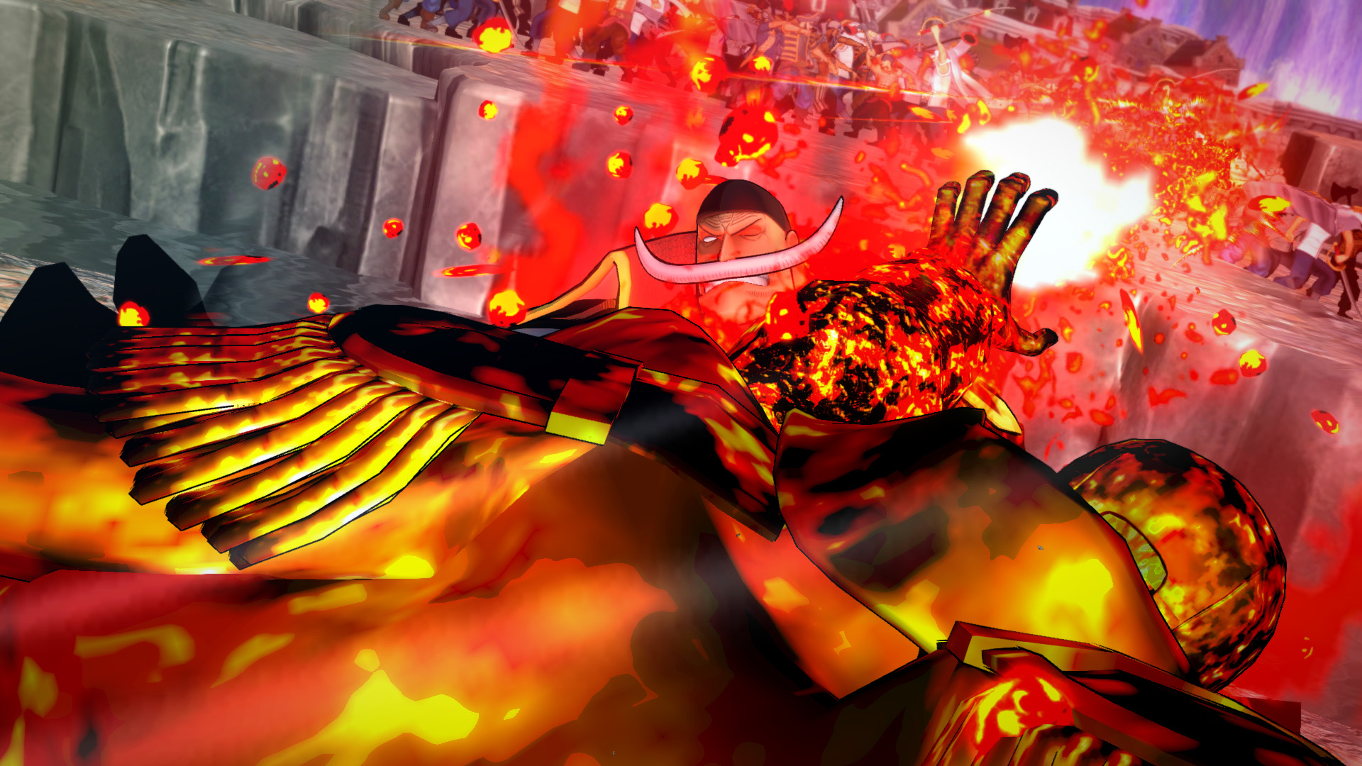 Burning Blood - One Piece Akainu Wallpaper Hd , HD Wallpaper & Backgrounds