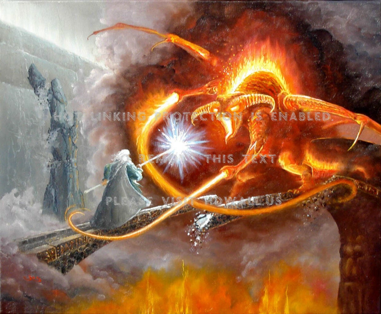 Other - Gandalf Balrog , HD Wallpaper & Backgrounds