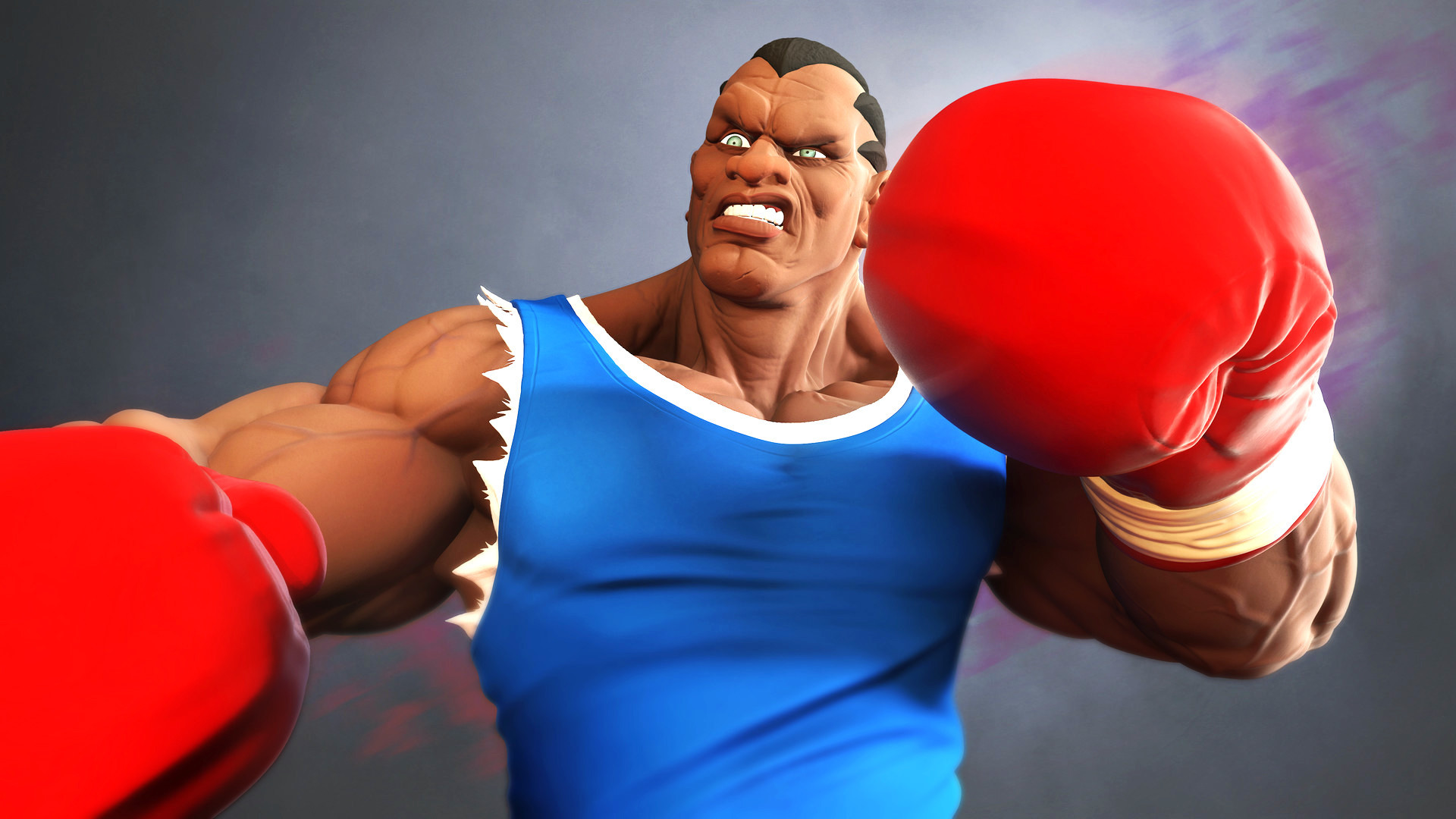 Street Fighter Bust - Professional Boxing , HD Wallpaper & Backgrounds