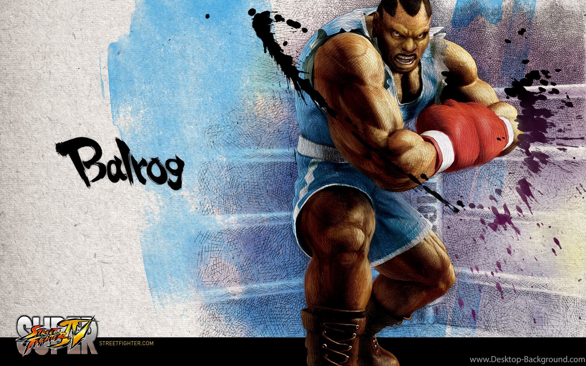 Widescreen - Balrog Street Fighter , HD Wallpaper & Backgrounds