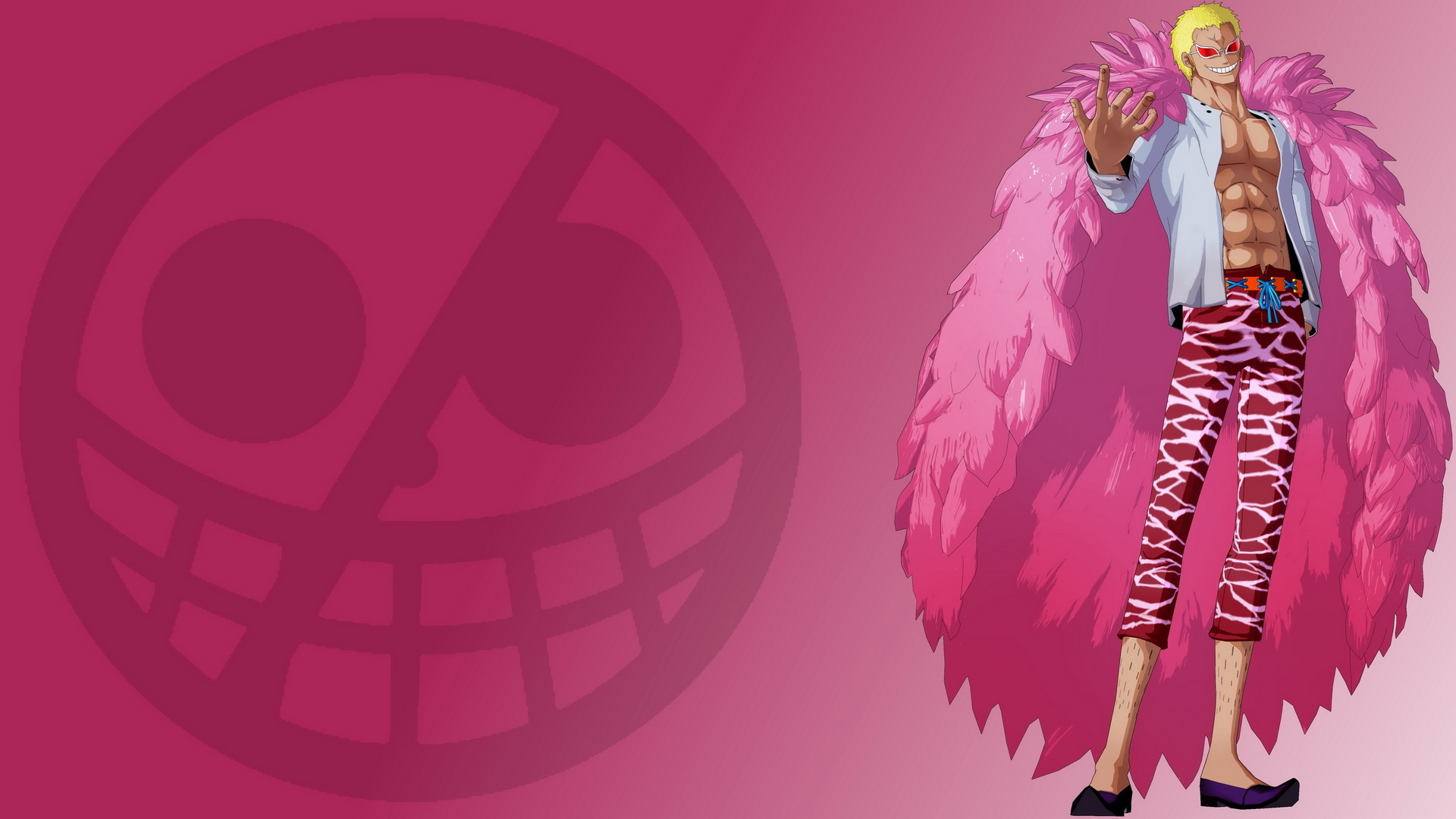 Donquixote Doflamingo - One Piece Doflamingo Png , HD Wallpaper & Backgrounds