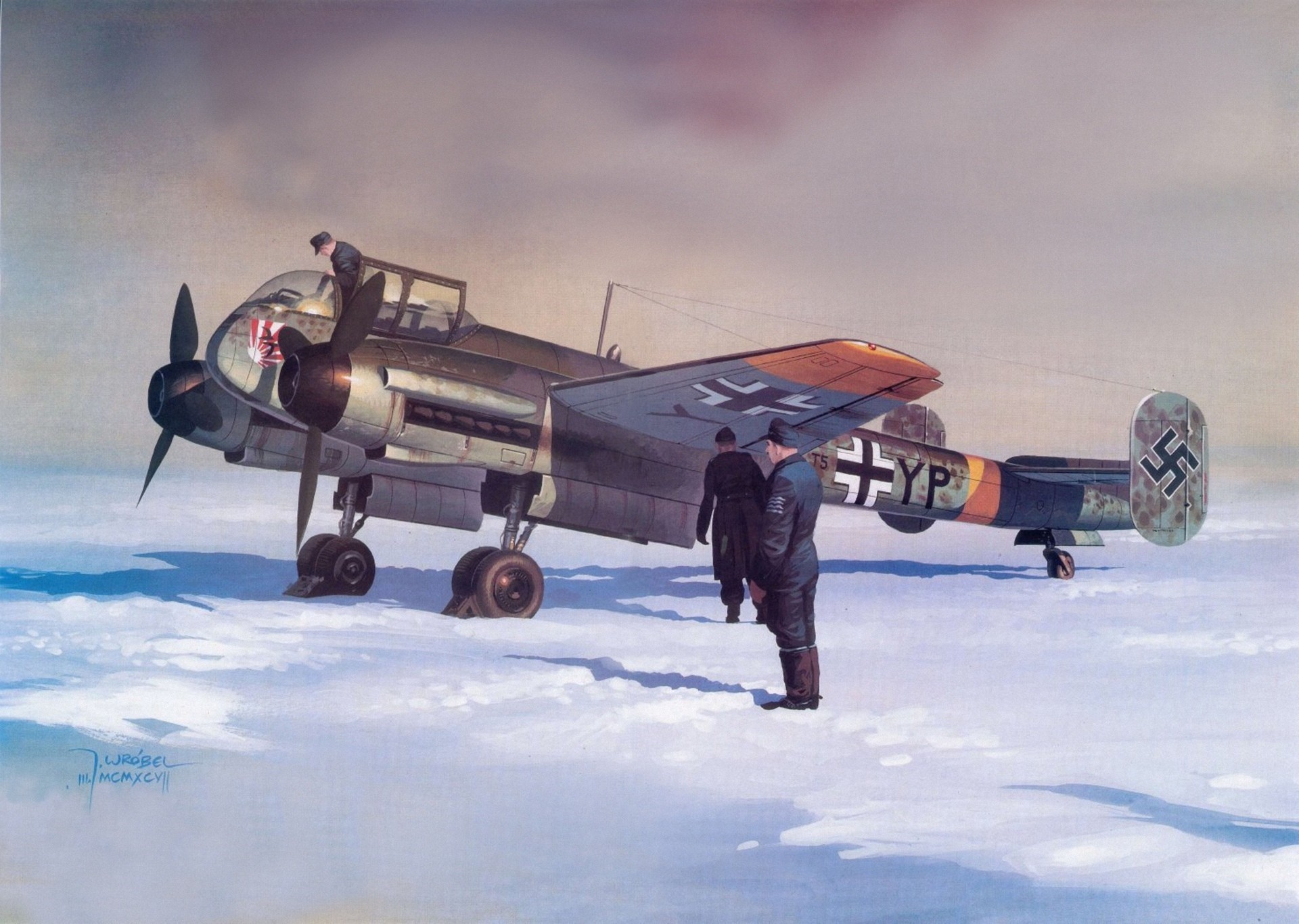 Messerschmitt, Messerschmitt Bf 109, Luftwaffe, Aircraft, - Arado Ar 240 S9 , HD Wallpaper & Backgrounds