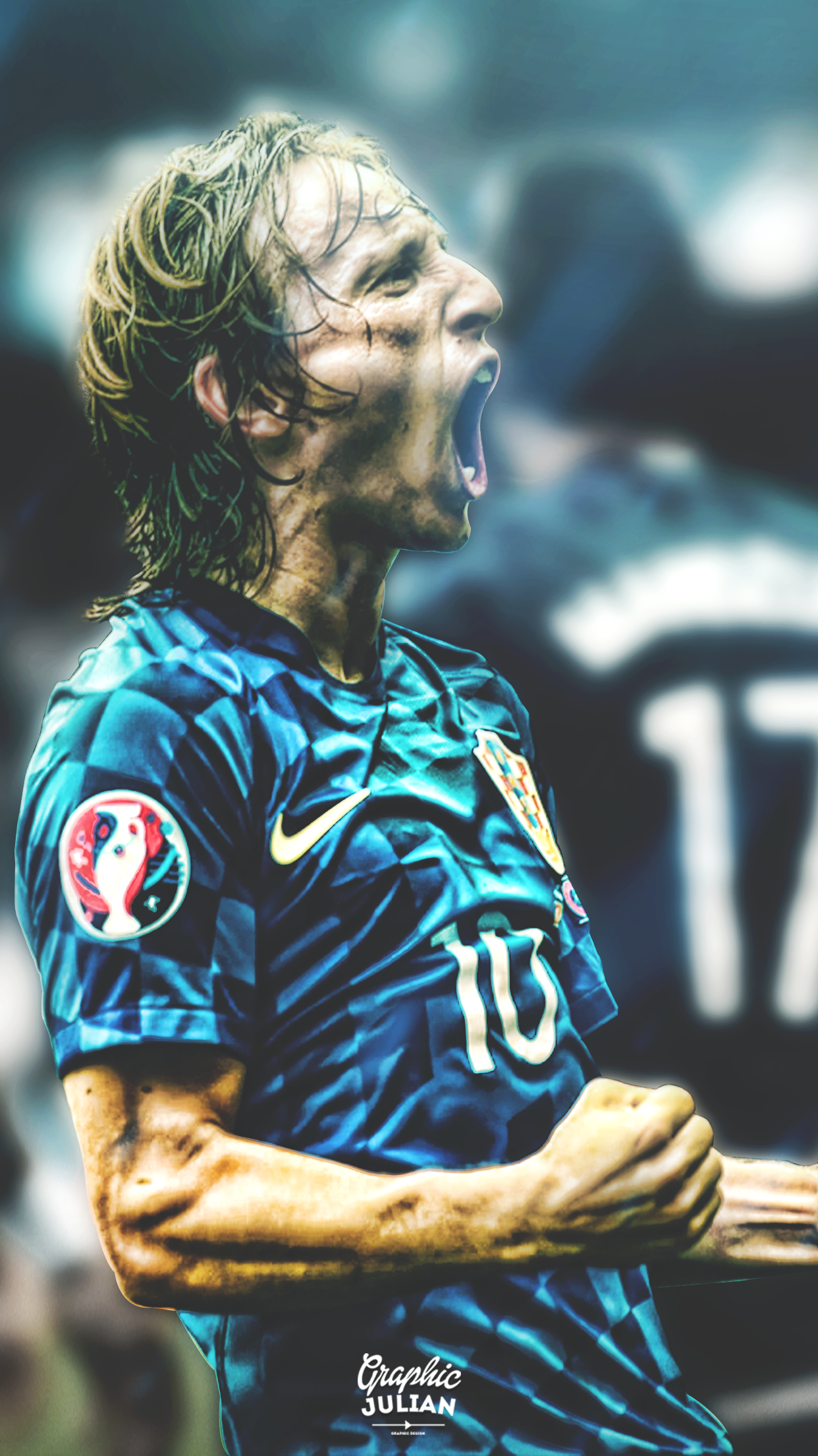 Luka Modric Euro 2016 Mobile Wallpaper - Luka Modric Euro 2016 , HD Wallpaper & Backgrounds