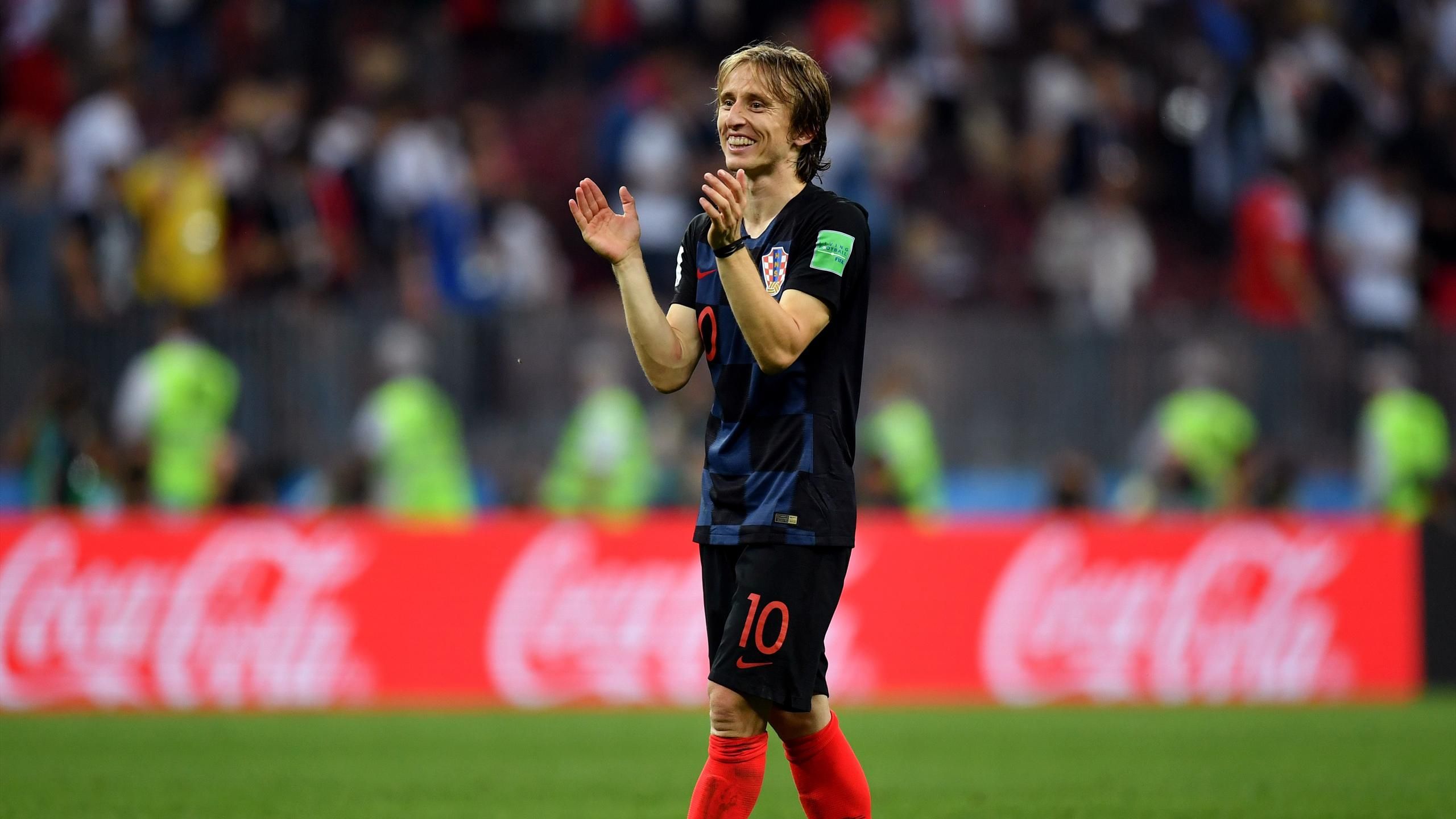 English Media Underestimated Croatia In World Cup Semi - Luka Modric World Cup 2018 , HD Wallpaper & Backgrounds