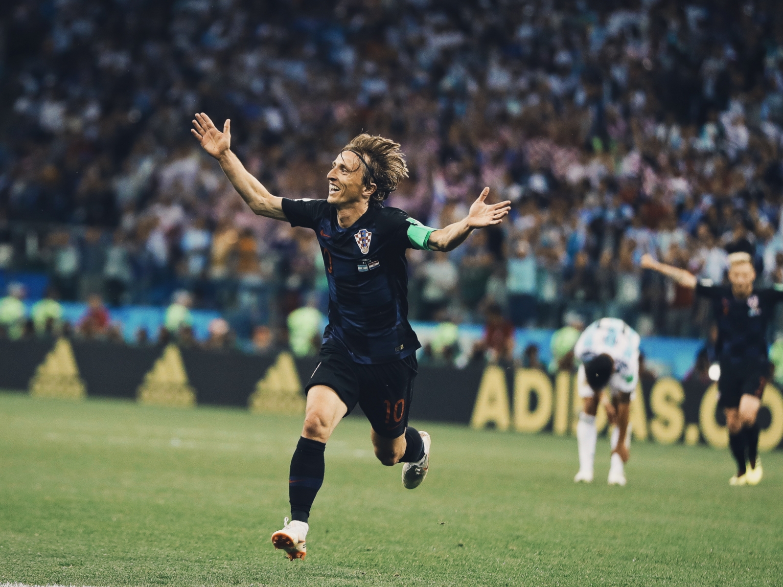 The Making Of Luka Modrić From War-torn Croatia To - Luka Modric World Cup2018 Russia , HD Wallpaper & Backgrounds