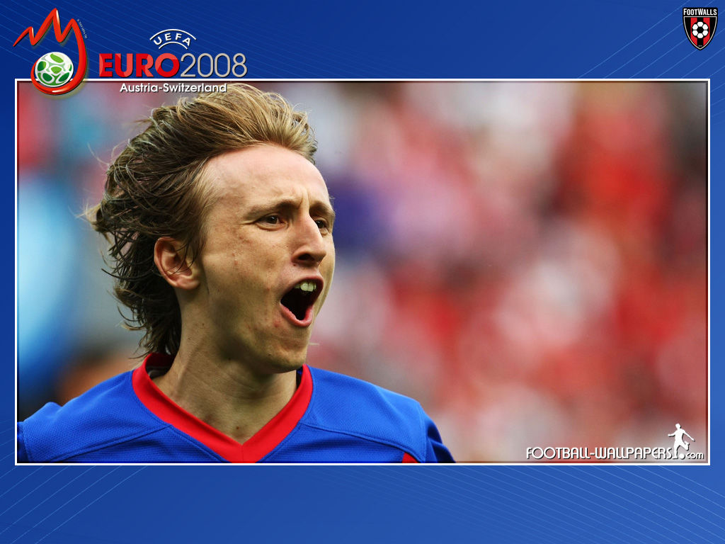 Luka Modric Wallpaper - Uefa Euro 2008 , HD Wallpaper & Backgrounds