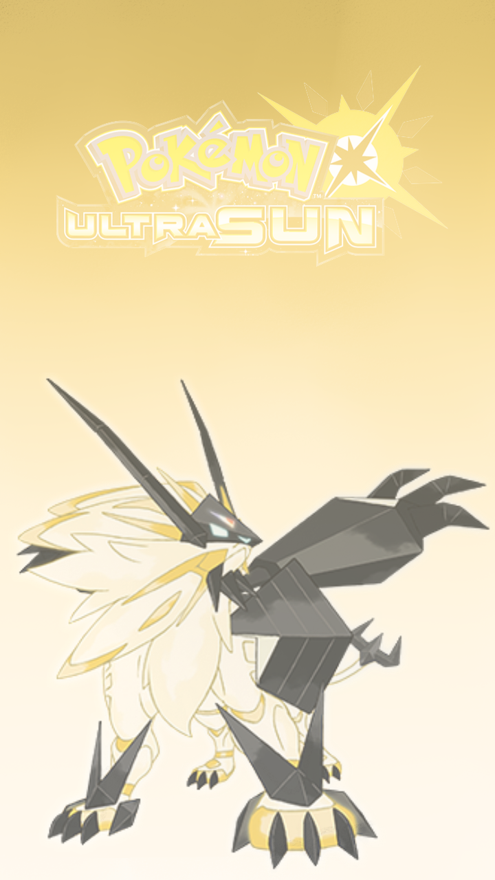 Pokemon Ultra Sun And Ultra Moon Phone Wallpapers - Pokemon Ultra Sun Name , HD Wallpaper & Backgrounds