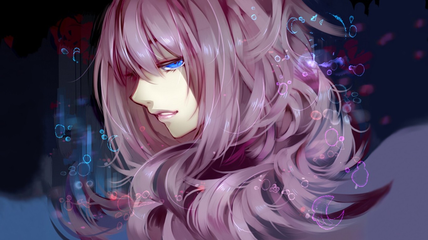 Vocaloid Megurine Luka Pink Hair Blue Eyes Wallpaper Anime With Pink Hair And Blue Green Eye Girl Hd Wallpaper Backgrounds Download