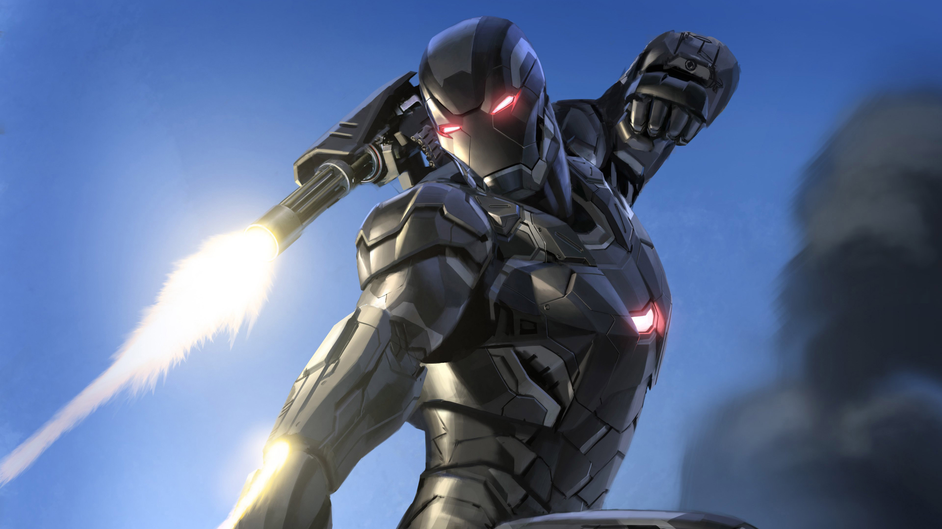 Desktop Mobiles Tablets - Avengers Infinity War War Machine , HD Wallpaper & Backgrounds