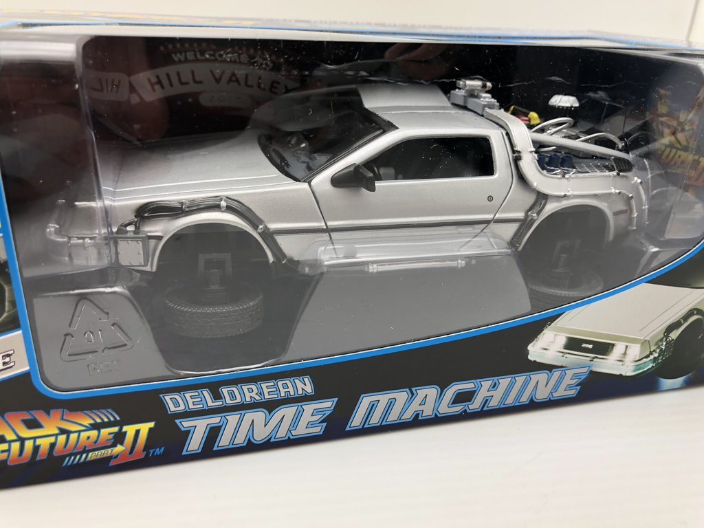 welly back to the future 2 delorean