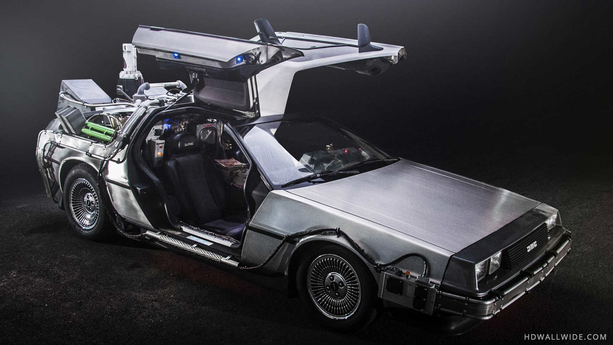 Back To The Future Delorean , HD Wallpaper & Backgrounds