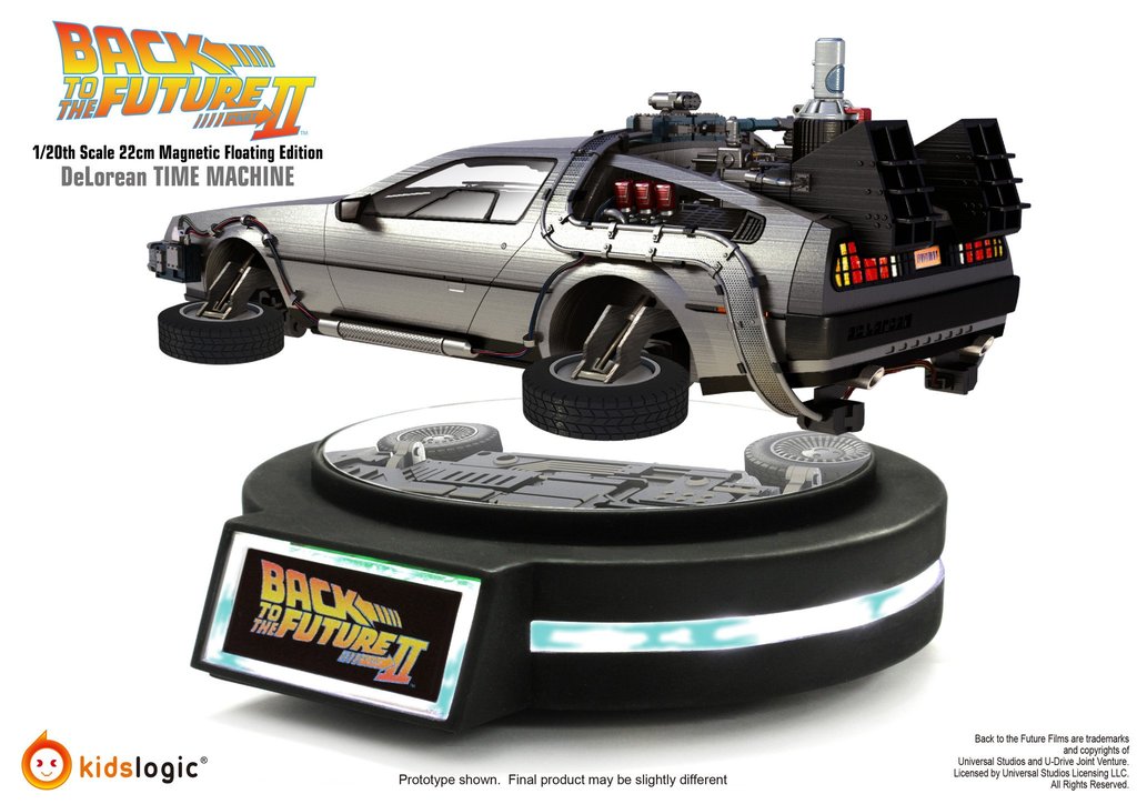 Back To The Future Clipart Delorean Time Machine - Floating Back To The Future 2 Delorean , HD Wallpaper & Backgrounds