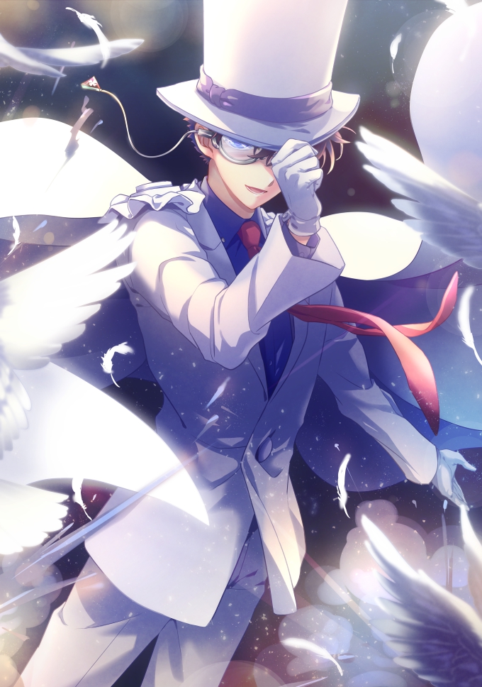 Kaitou Kid - Kaito Kid , HD Wallpaper & Backgrounds