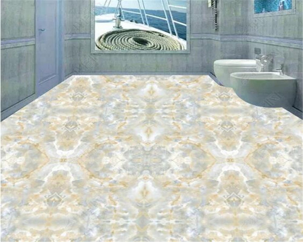 Beibehang Papier Peint European Tile Marble 3d Floor - 3d Wall And Floor , HD Wallpaper & Backgrounds