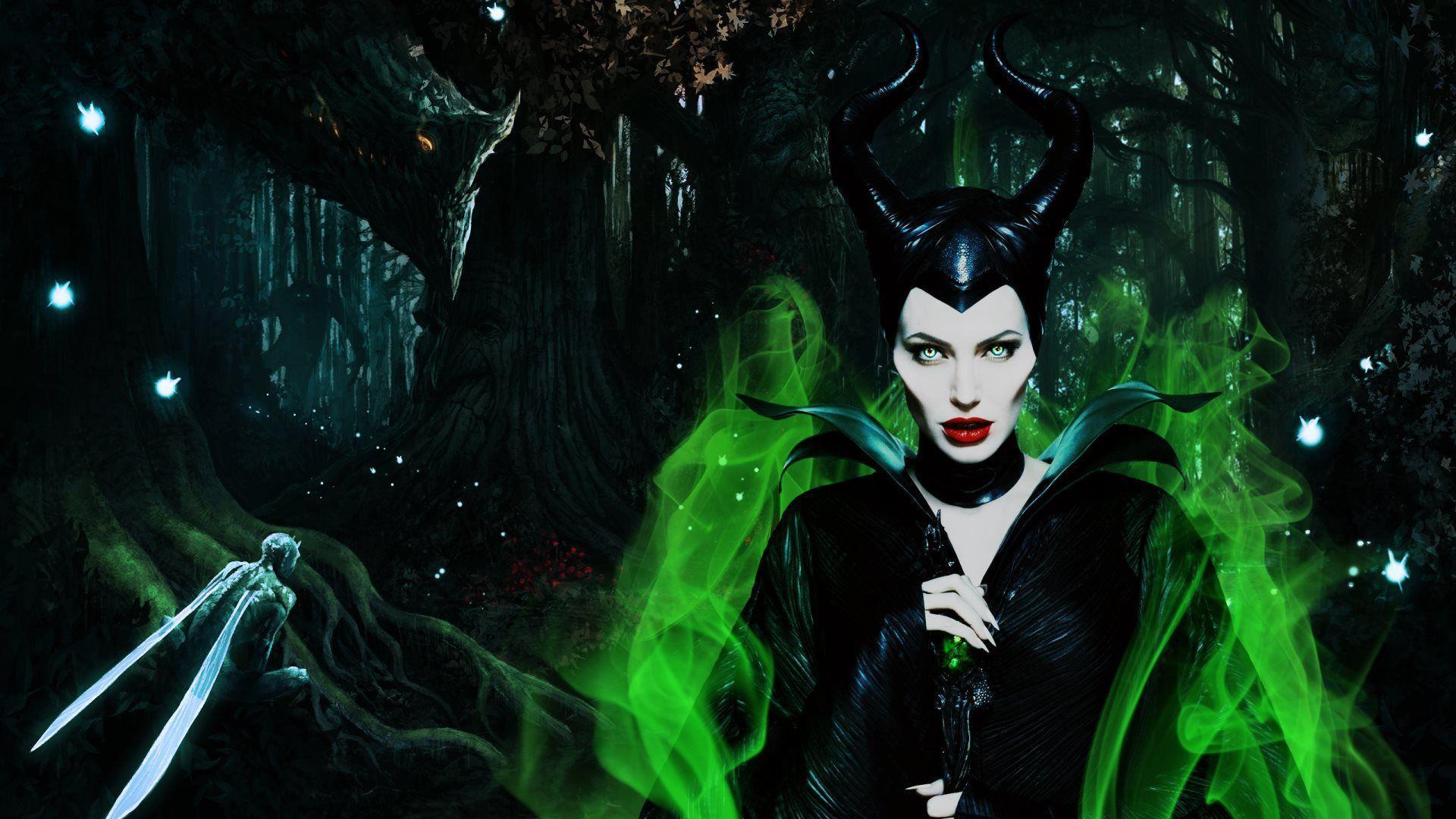 Maleficent Fan Art Wallpapers - Maleficent Angelina Jolie , HD Wallpaper & Backgrounds