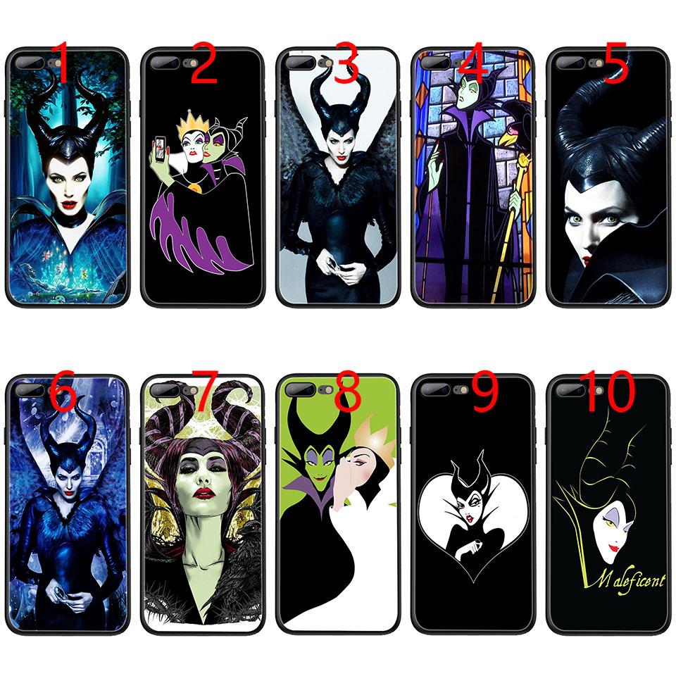The Witch Maleficent Soft Black Tpu Phone Case For - Cartoon , HD Wallpaper & Backgrounds
