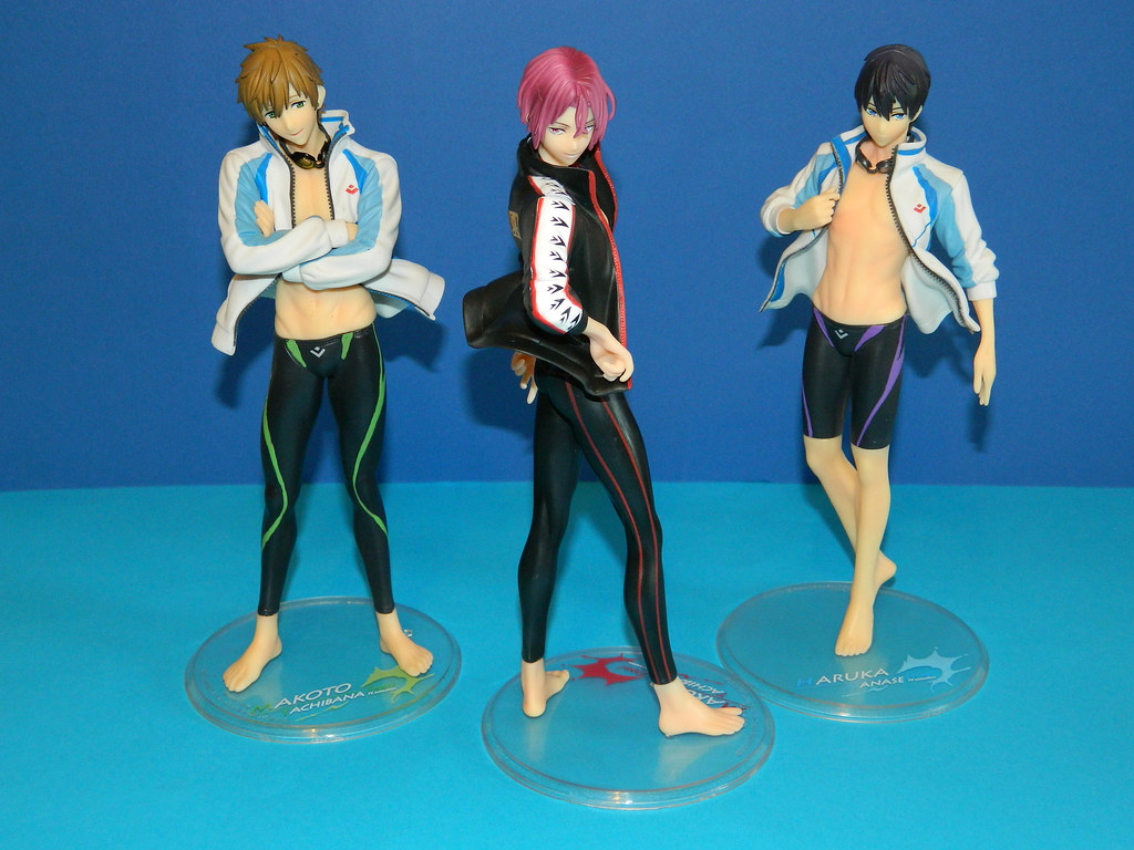 Makoto Tachibana, Rin Matsuoka & Haruka Nanase - Figurine , HD Wallpaper & Backgrounds