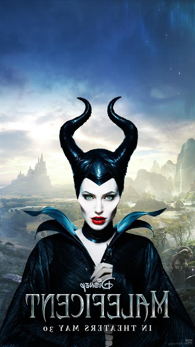 Maleficent Movie Iphone Wallpaper Angelina Jolie Maleficent - Malefica , HD Wallpaper & Backgrounds