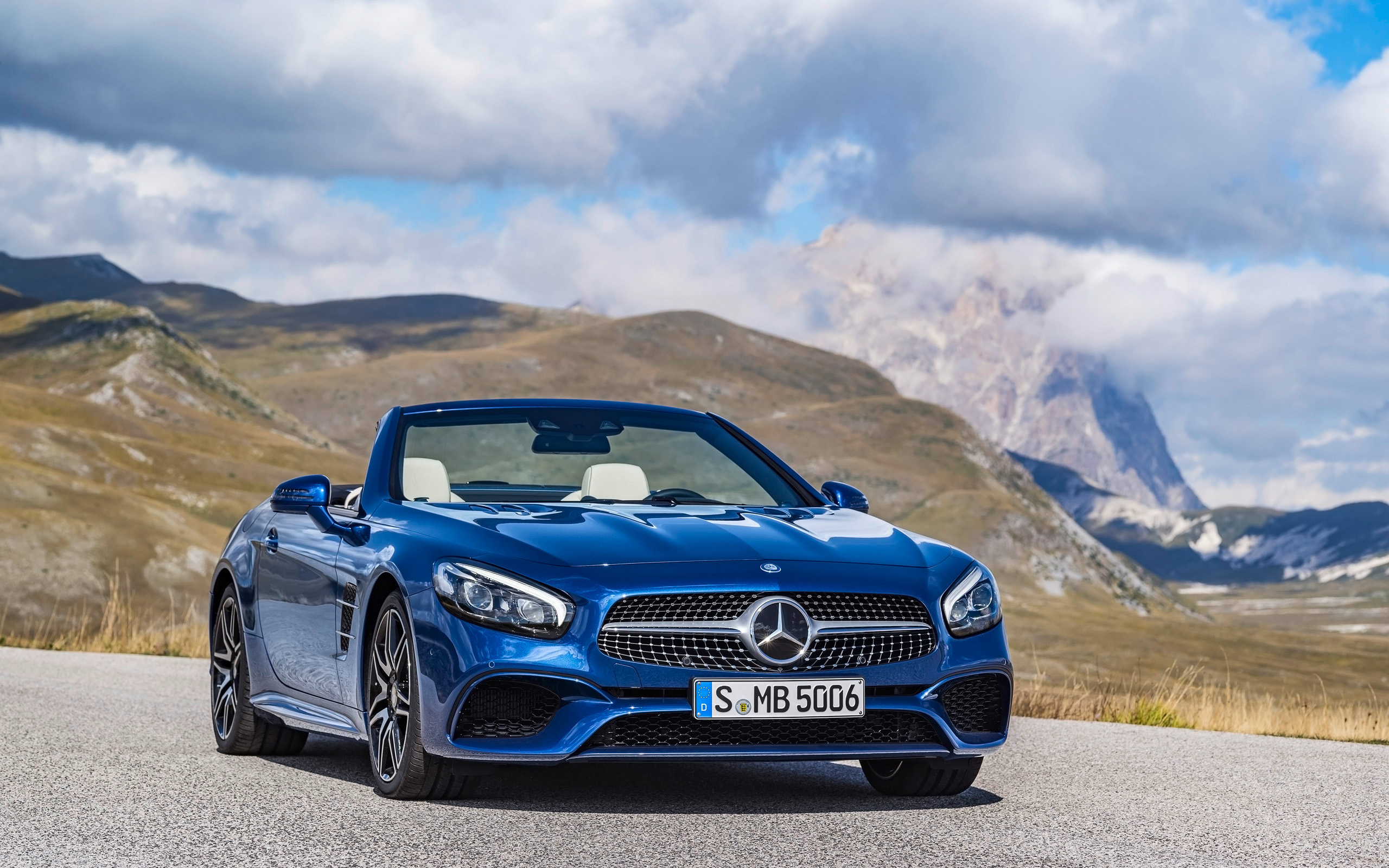 2016 Mercedes Benz Sl Wallpaper - Mercedes Sl500 Amg 2017 , HD Wallpaper & Backgrounds