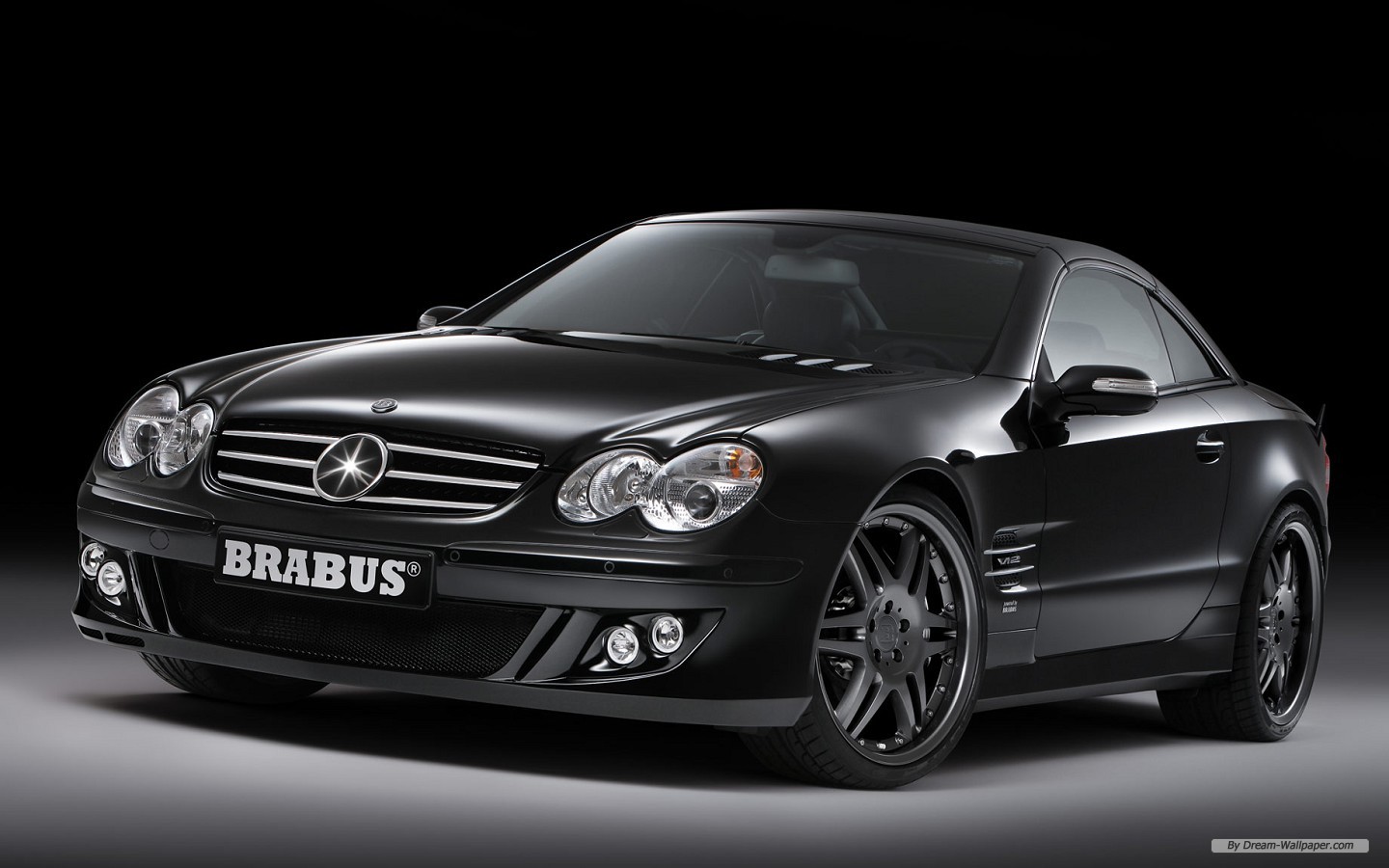 Free Auto Wallpaper - Mercedes Sl 500 Brabus , HD Wallpaper & Backgrounds