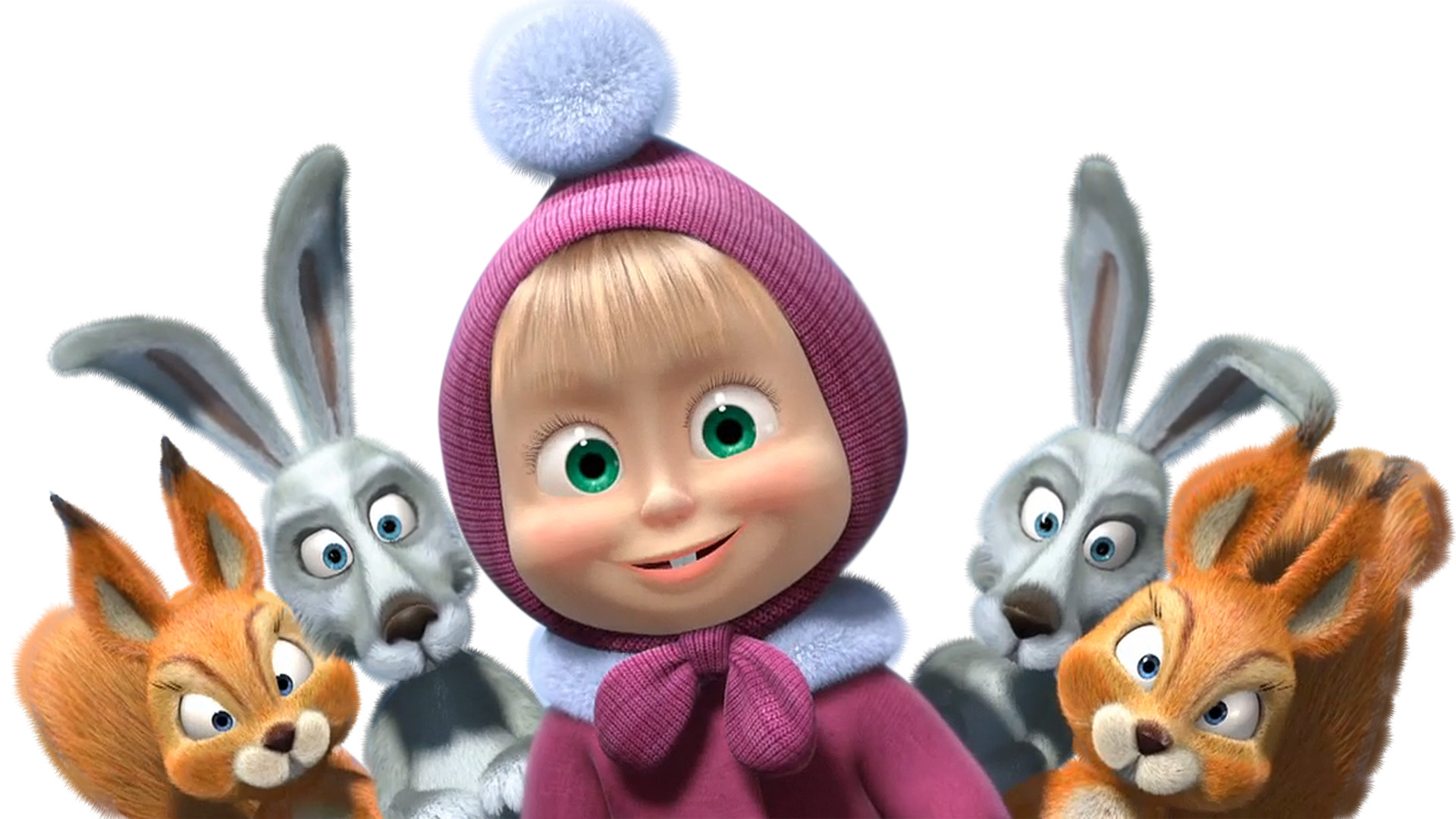 Masha And Bear Png , HD Wallpaper & Backgrounds