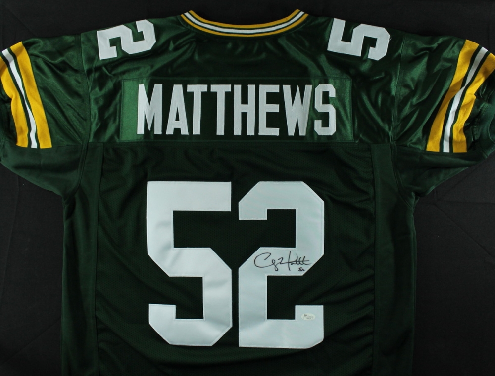 Clay Matthews Signed Packers Jersey At Pristineauction - Sports Jersey , HD Wallpaper & Backgrounds