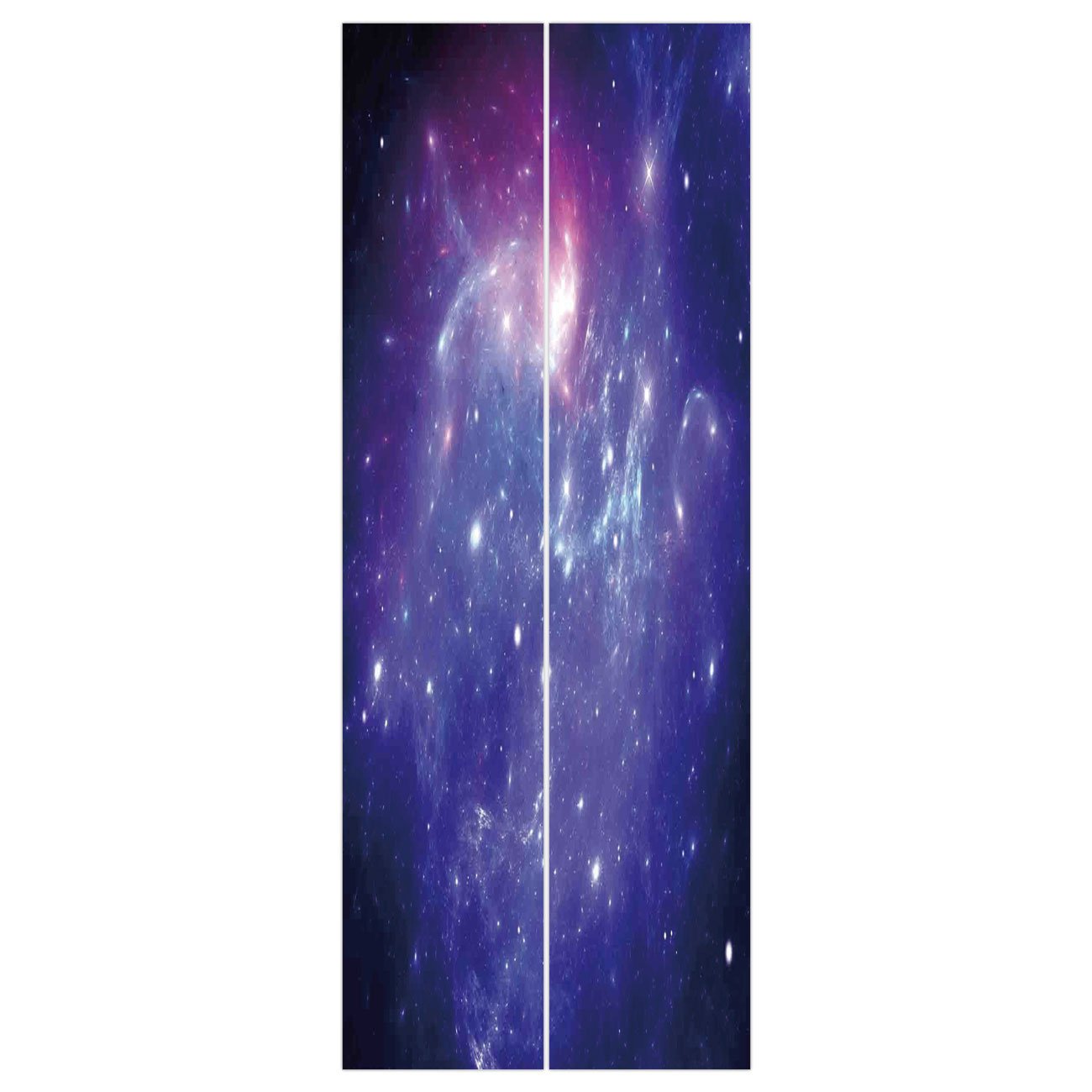 3d Door Wall Mural Wallpaper Stickers [ Space Decorations,nebula - Milky Way , HD Wallpaper & Backgrounds
